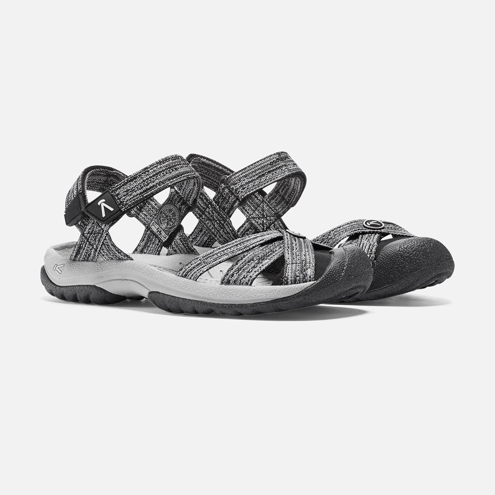 Keen Sandaal Dames Zwart/Grijs - Bali Strap - 67243-EHOC